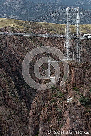 Royal gorge bridge colorado Stock Photo