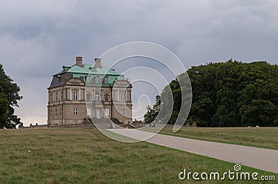 The Hermitage, Eremitageslottet, JÃ¦gersborg Dyrehave, Denmark Stock Photo