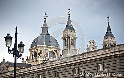 Royal Monastery of San Lorenzo de El Escorial Stock Photo