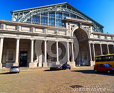 Royal Museum of Armed Forces and Military History in Cinquanten Editorial Stock Photo