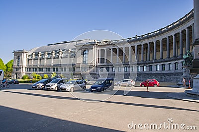 Royal Museum of the Armed Forces and Military History MusÃ©e royal de l`armÃ©e et de l`histoire militaire. Editorial Stock Photo