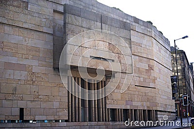 Royal Museum of Scotland front Editorial Stock Photo