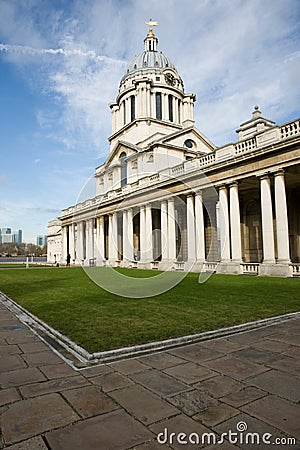 Royal Naval College Stock Photo