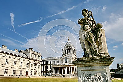 Royal Naval College Greenwich Stock Photo