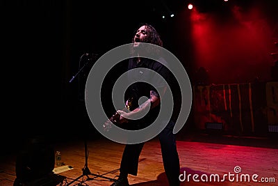 Royal Oak, Michigan -USA - March 18, 2023: The Word Alive performing at the Royal Oak Music Theater as guest for Pop Evil Editorial Stock Photo