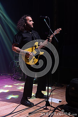 Royal Oak, Michigan -USA - March 18, 2023: The Word Alive performing at the Royal Oak Music Theater as guest for Pop Evil Editorial Stock Photo