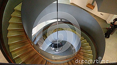 Royal observatory spiral staircase Editorial Stock Photo