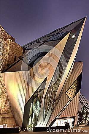 Royal Ontario Museum Editorial Stock Photo