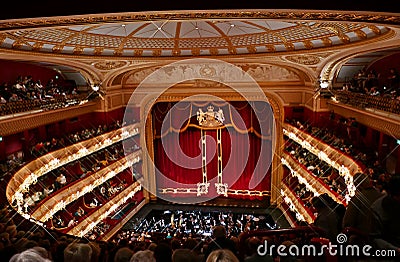 Royal opera house, London, England Editorial Stock Photo