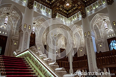 Royal Opera House in Muscat, Oman, Middle East Editorial Stock Photo