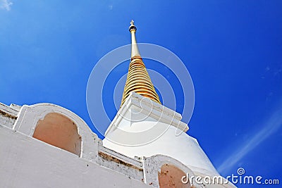 The Royal Pagoda Phra Chedi Luang, Songkhla, Thailand Stock Photo