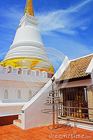 The Royal Pagoda Phra Chedi Luang, Songkhla, Thailand Stock Photo