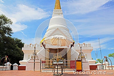 The Royal Pagoda Phra Chedi Luang, Songkhla, Thailand Stock Photo