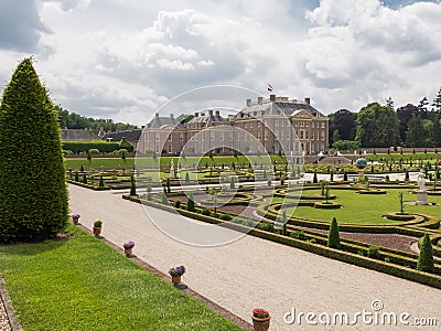 Royal palace Het Loo in the Netherlands Editorial Stock Photo