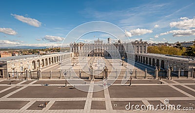 Royal Palace, Madrid, Spain Stock Photo