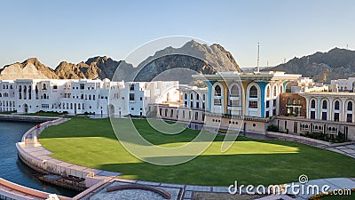 Royal Palace, Muscat, Oman Stock Photo