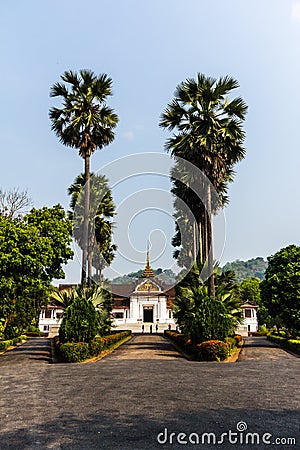 Royal Palace Museum, Luang Prabang, Laos Stock Photo