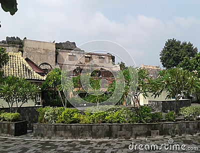 royal palace tamansari, ngasem, jogjakarta, central java, Stock Photo