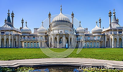 Royal Pavilion in Brighton, England Stock Photo