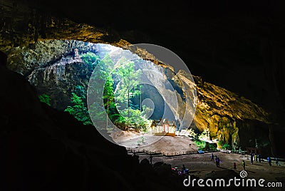 Royal Pavilion built by King Rama V, Samroiyod National Park Thailand Stock Photo