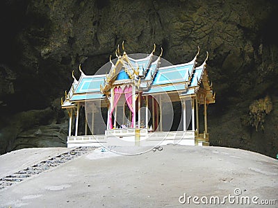 Royal Pavillon in Phraya Nakorn cave, National Park Khao Sam Roi Yot,Prachuap Khiri Khan, Thailand Stock Photo