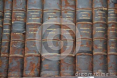 royal portuguese reading cabinet Editorial Stock Photo