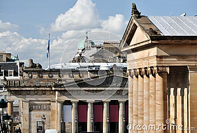 Royal Scottish Academy, Scottish National Gallery Stock Photo