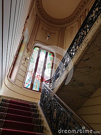 Royal staircase Stock Photo