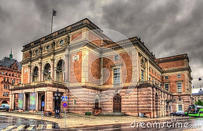 Royal Swedish Opera in Stockholm Stock Photo