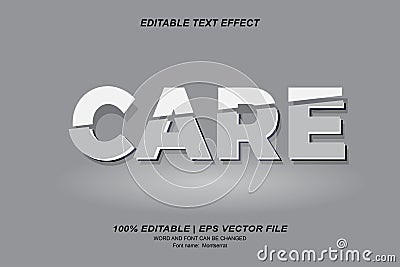 Royal text effect 3d editable vector design Vector Illustration