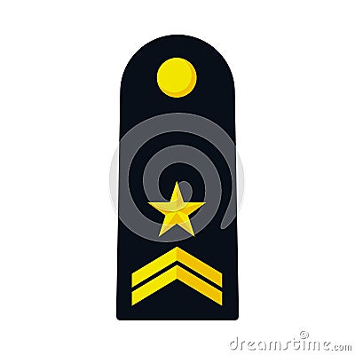 Royal Thai Air Force military rank vector Vector Illustration