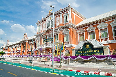 Royal Thai Survey Department, Bangkok Thailand Editorial Stock Photo