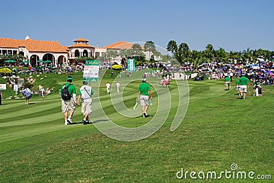 Royal Trophy golf tournament, Asia vs Europe 2010 Editorial Stock Photo