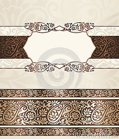 Royal vector banner Vector Illustration