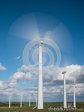 Royd Moor Wind Farm, Yorkshire Stock Photo