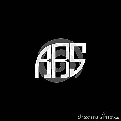 RRS letter logo design on black background. RRS creative initials letter logo concept. RRS letter design.RRS letter logo design on Vector Illustration