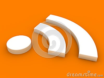 RSS Concept Stock Photo