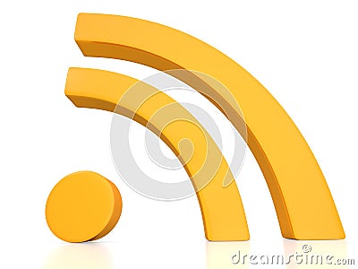 RSS NEWS Stock Photo