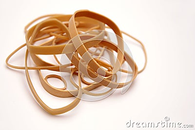 Rubber bands Stock Photo