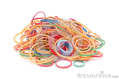 Rubber Bands Stock Photo