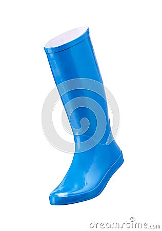 Rubber boot Stock Photo