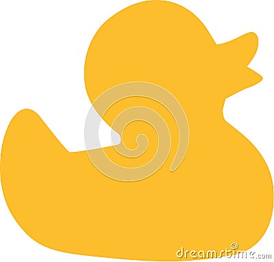 Rubber Duck icon Vector Illustration