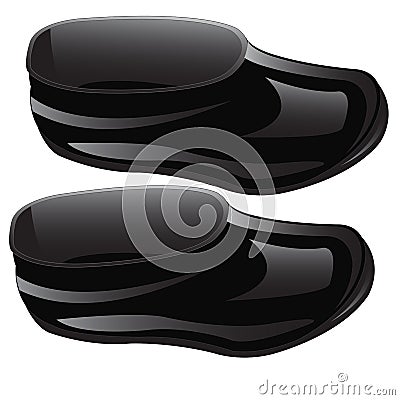 Rubber galosh Vector Illustration