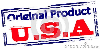 Original product USA Cartoon Illustration