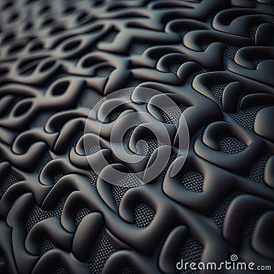 Rubber Textured Background (generative AI) Stock Photo