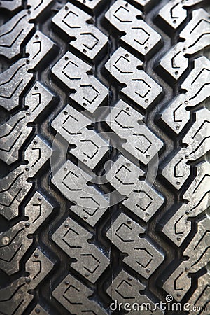 Rubber tire Stock Photo