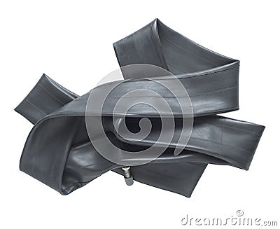 Rubber Tire Tube Stock Photo