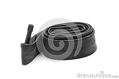 Rubber tire tube Stock Photo