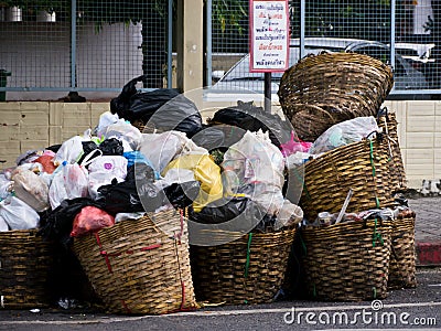 Rubbish heap Stock Photo