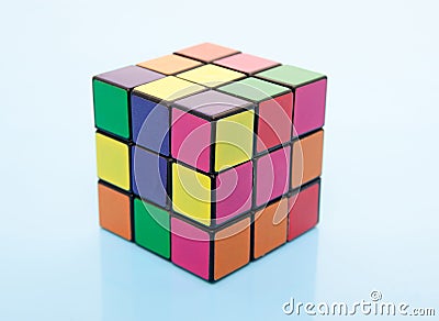 Rubic Cube Editorial Stock Photo